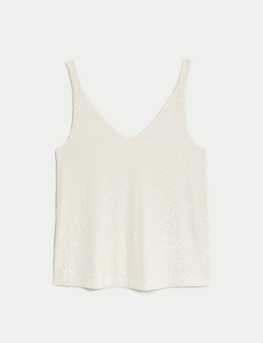 Sequin V-Neck Cami Top | M&S Collection | M&S