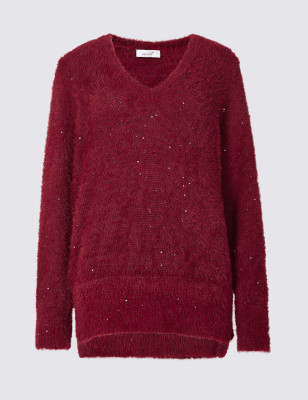marks and spencer sparkle jumper