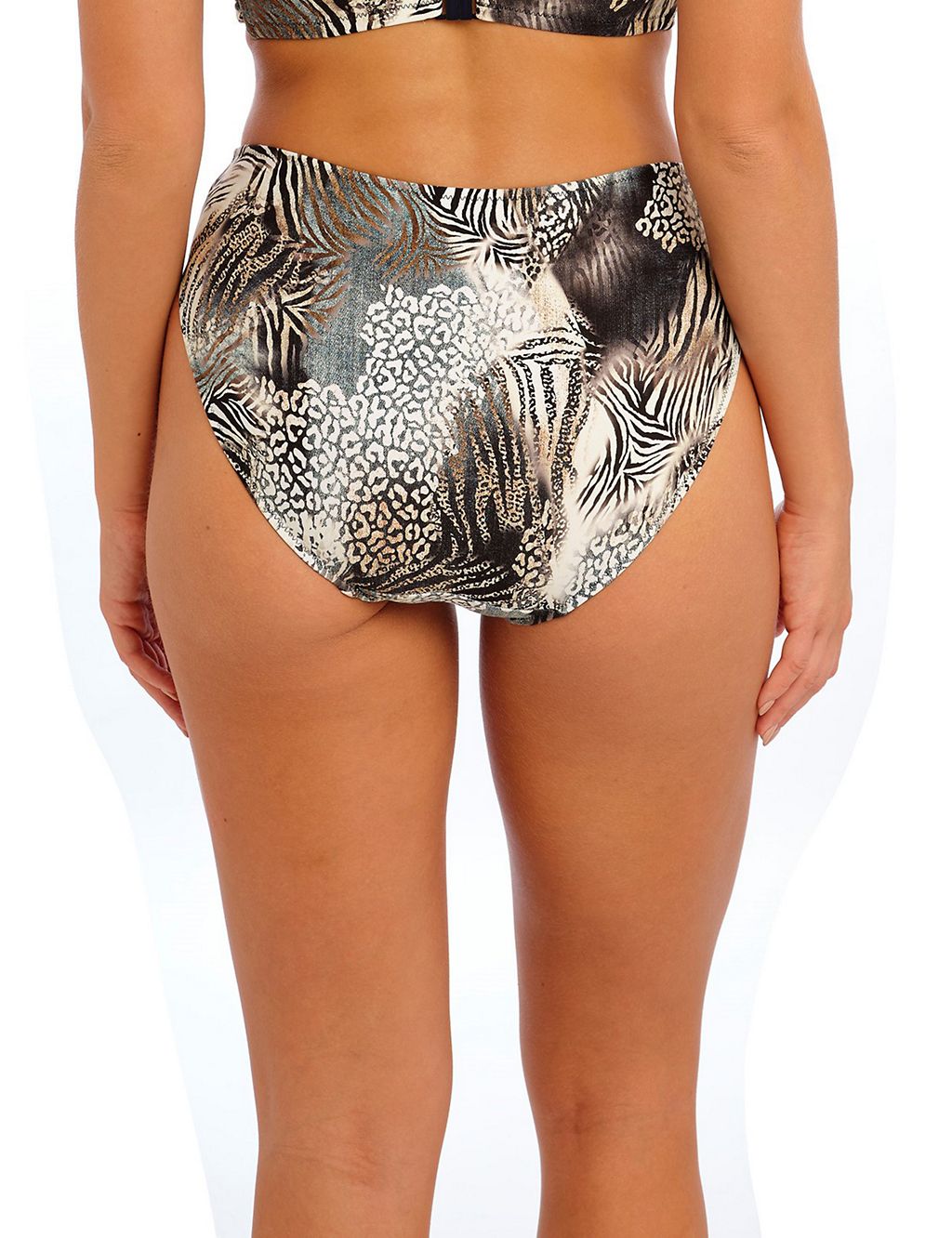 Seraya Sands Animal Print Bikini Bottoms 2 of 4