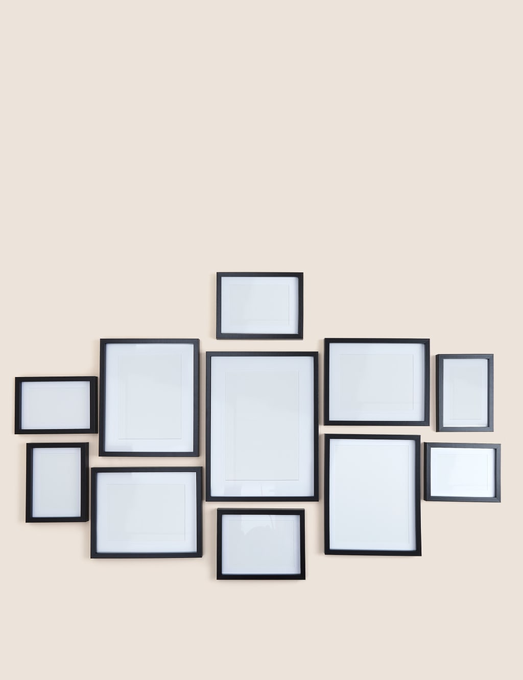 Set of 11 Wood Photo Frames M&S Collection M&S