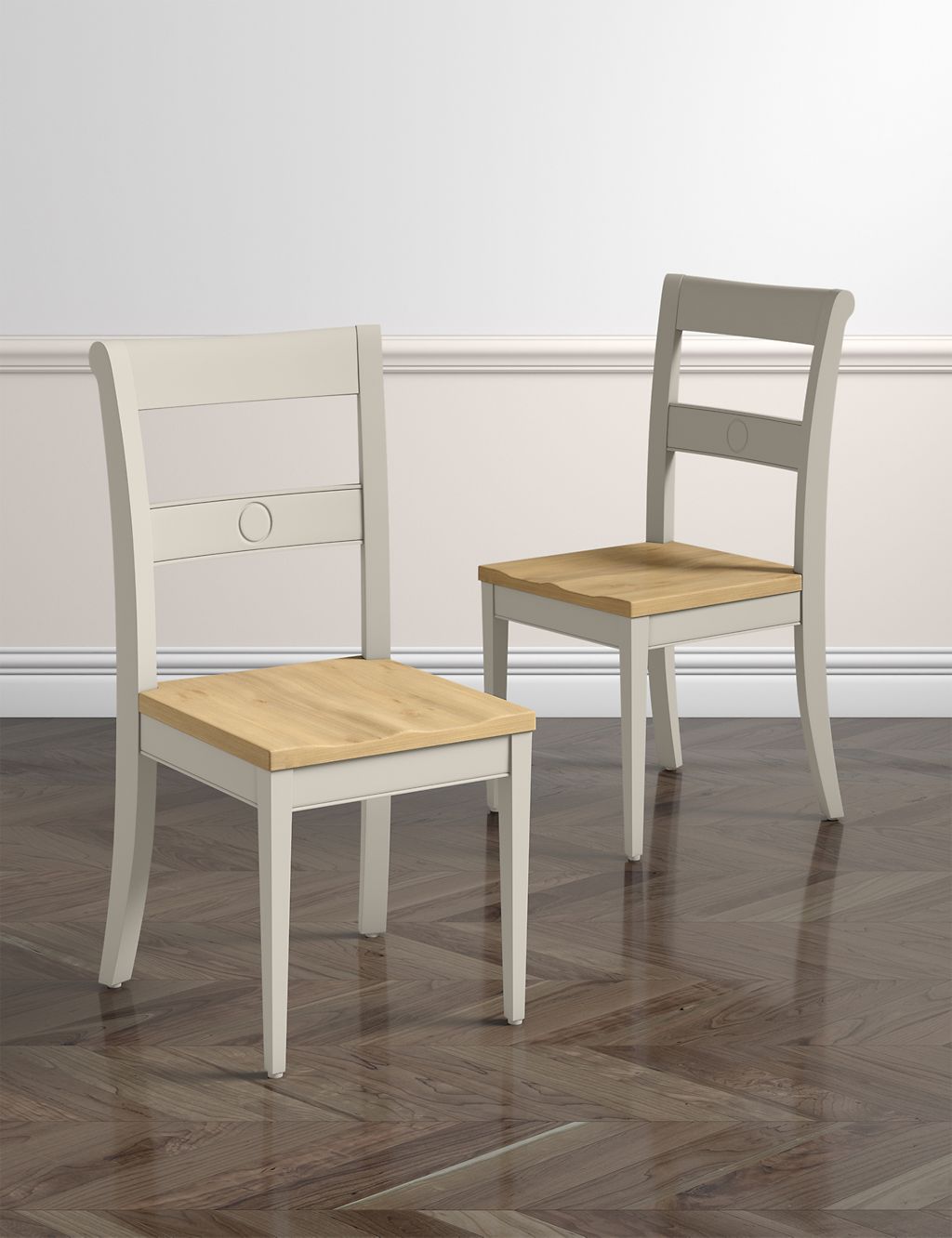 Set of 2 Albany Dining Chairs 1 of 5