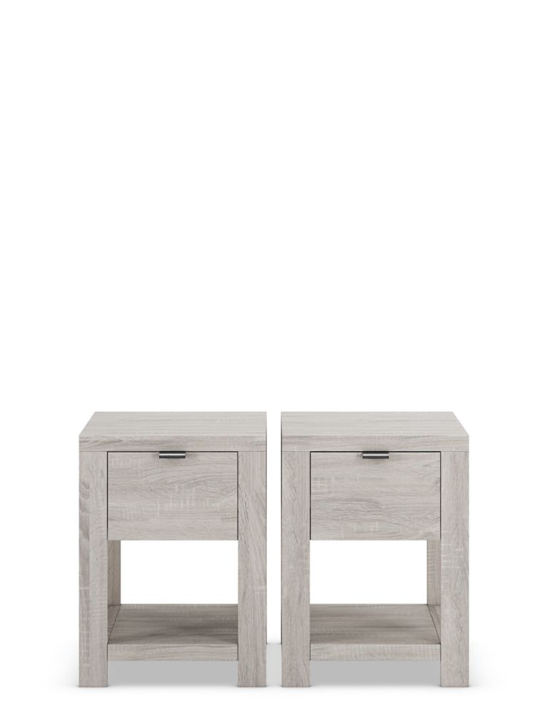 Set of 2 Arlo Small Bedside Tables 2 of 10