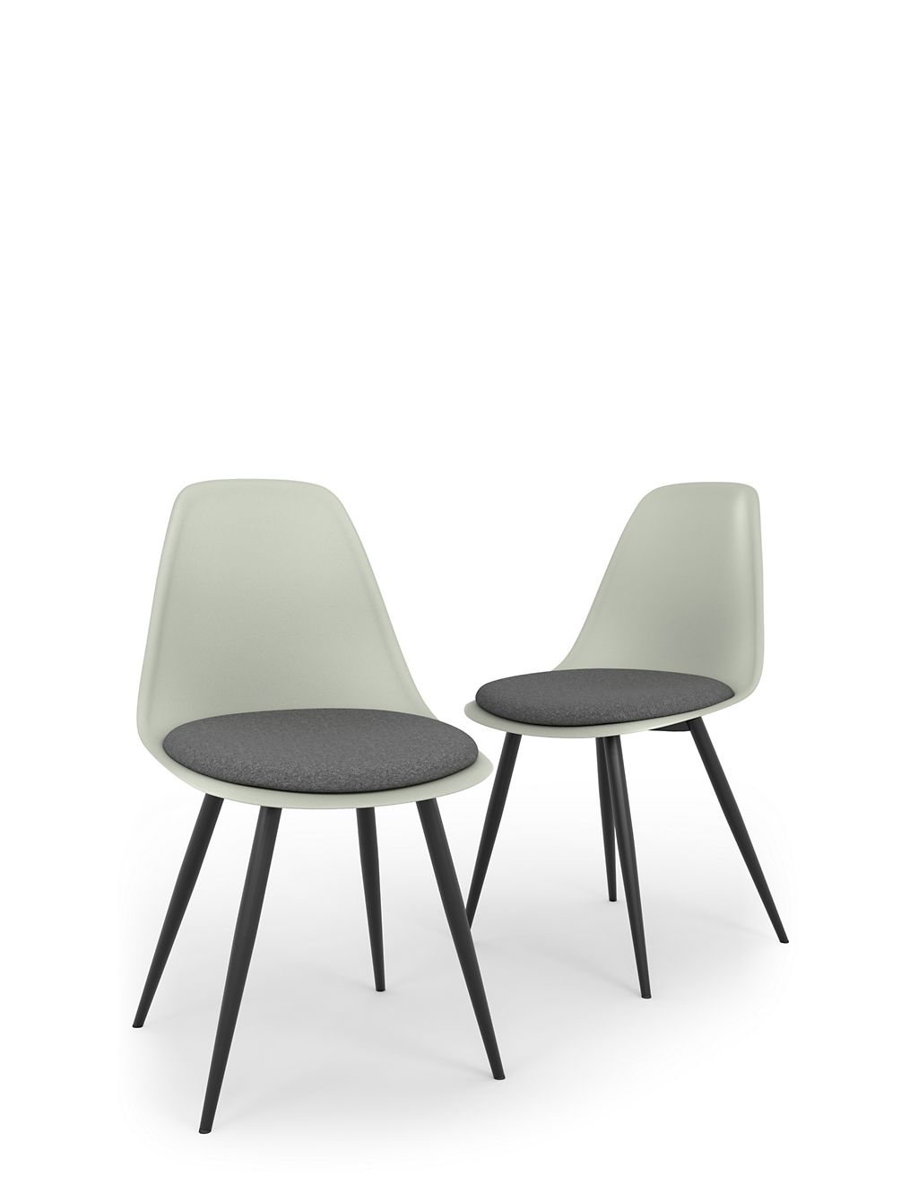 Set of 2 Arnie Dining Chairs 1 of 8