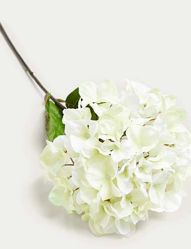 Set of 2 Artificial Hydrangeas Single Stem 4 of 6