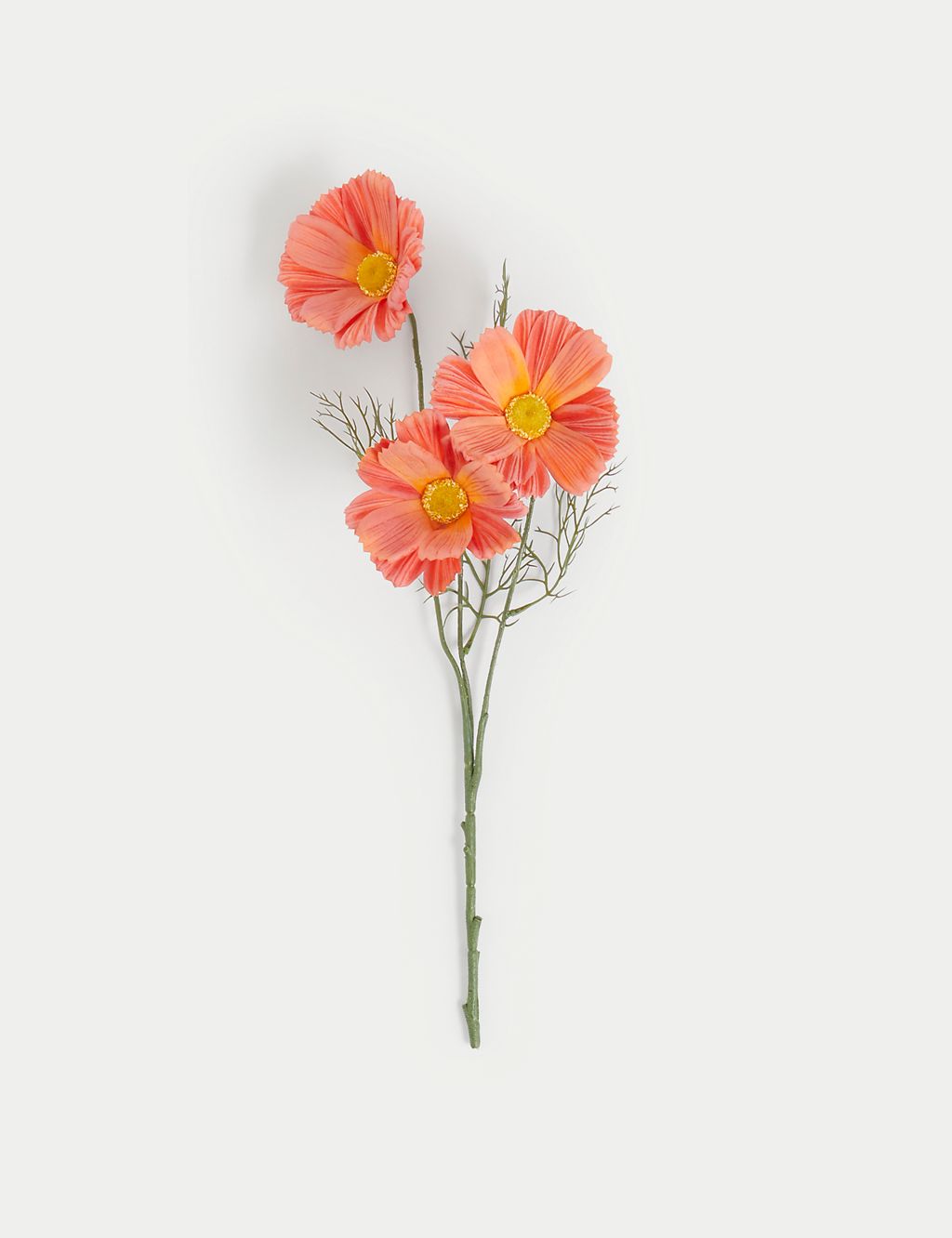 Set of 2 Artificial Real Touch Cosmos Stems 2 of 4