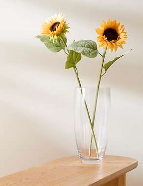 Set of 2 Artificial Sunflower Single Stems Image 2 of 4