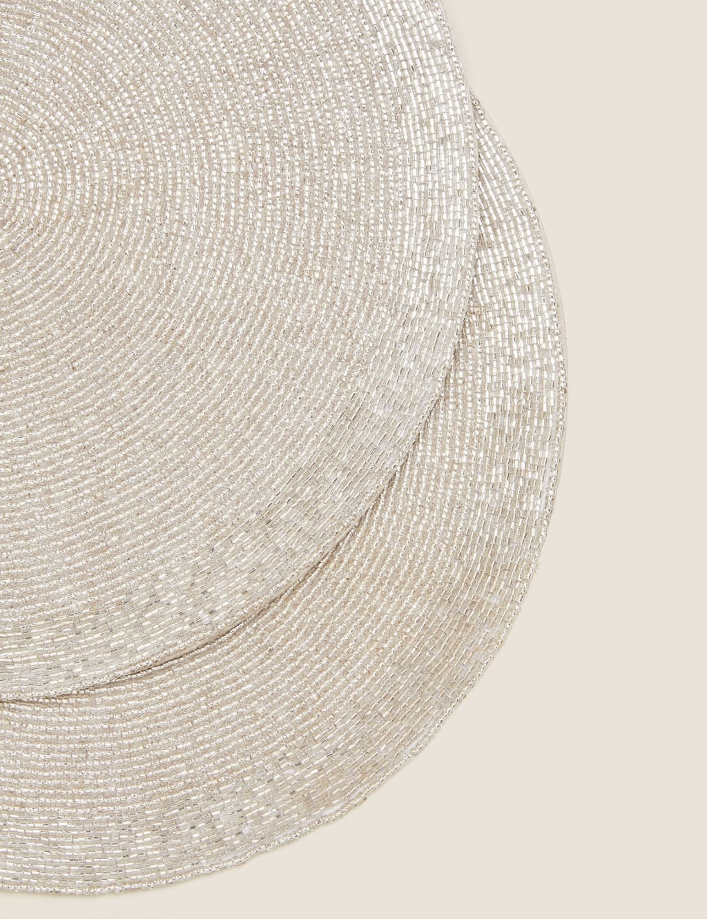 Set of 2 Beaded Placemats M&S Collection M&S