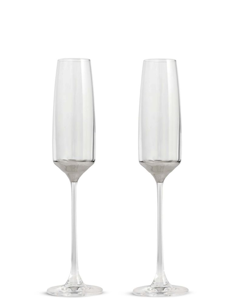 Set of 2 Bellagio Champagne Flutes 2 of 4