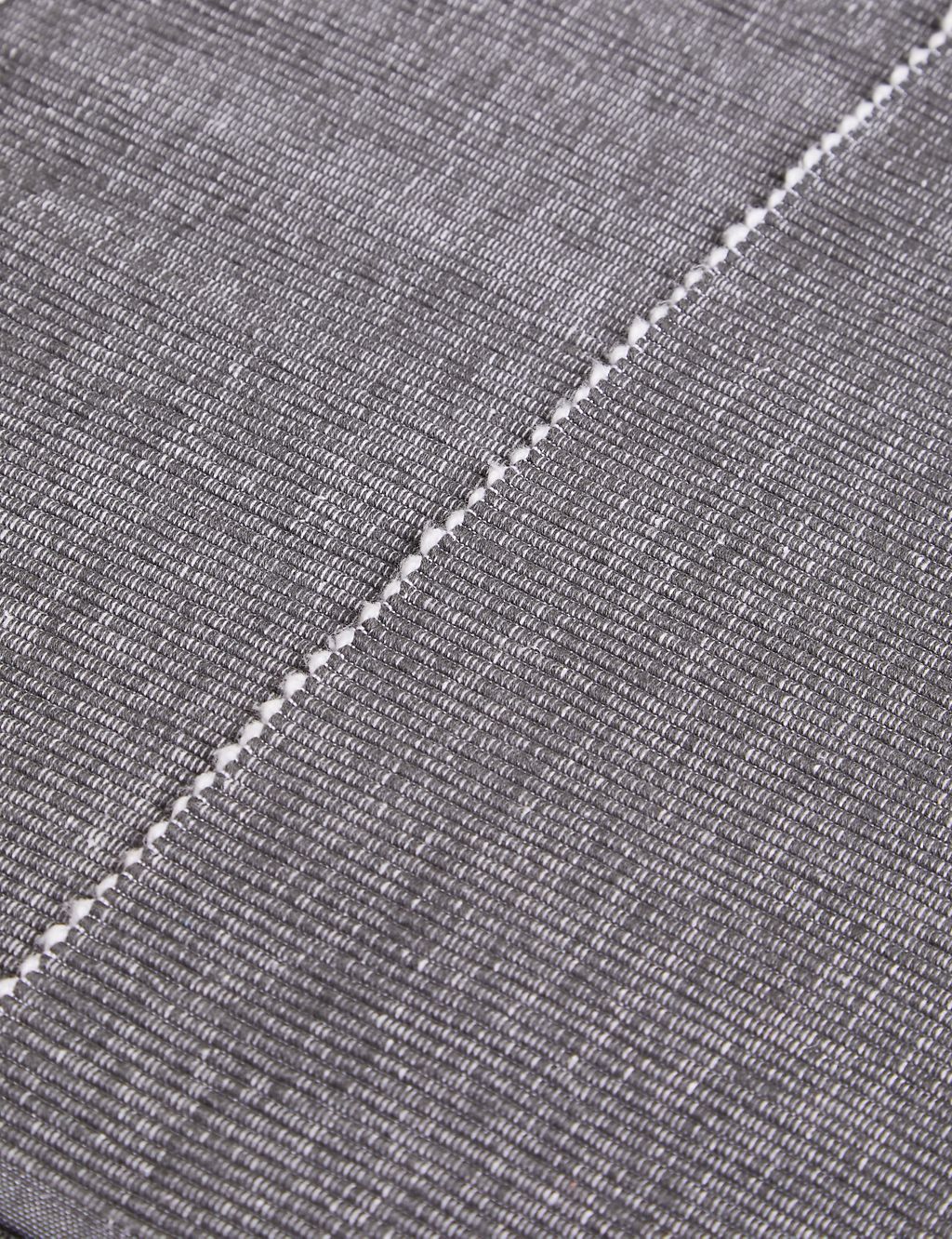Set of 2 Cotton Rich Ribbed Woven Placemats 2 of 3