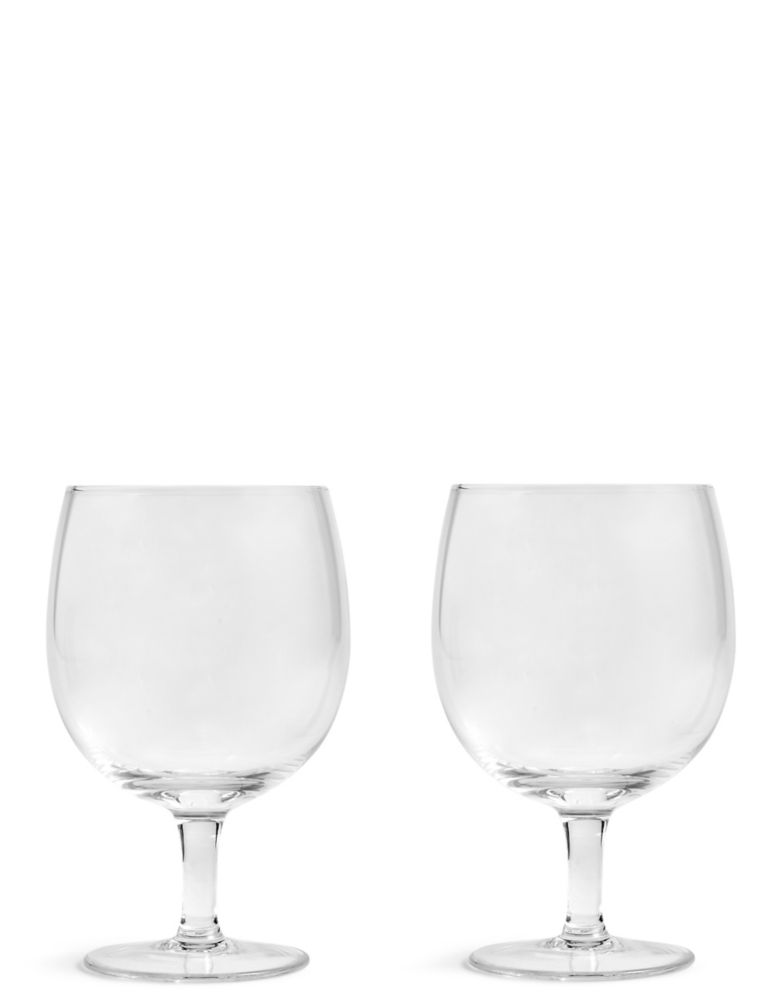 Set of 2 Craft Footed Beer Glasses 2 of 3