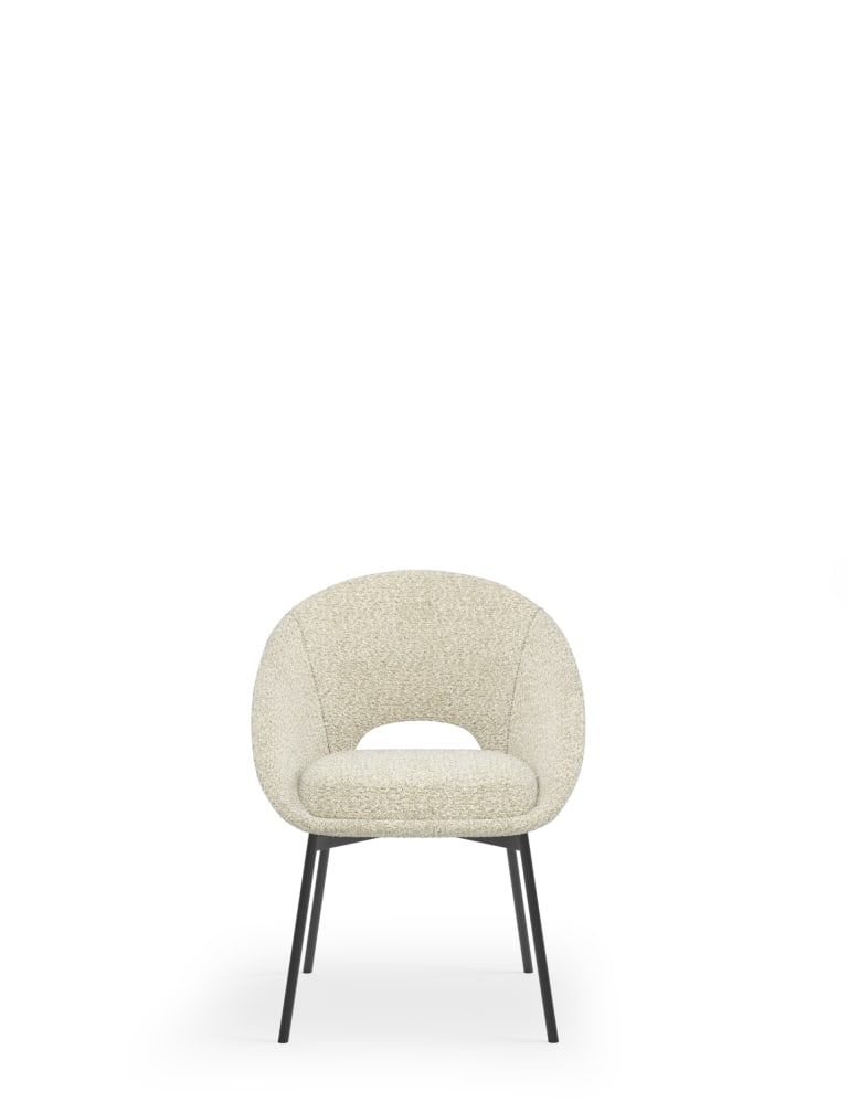 Set of 2 Curve Dining Chairs