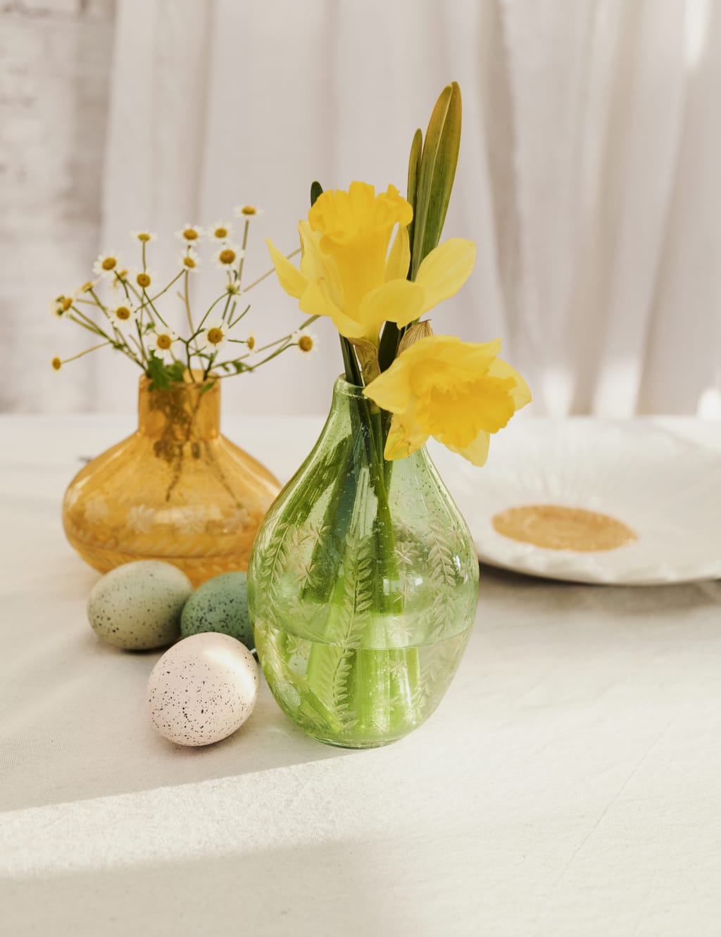 Set of 2 Engraved Bud Vases M&S Collection M&S