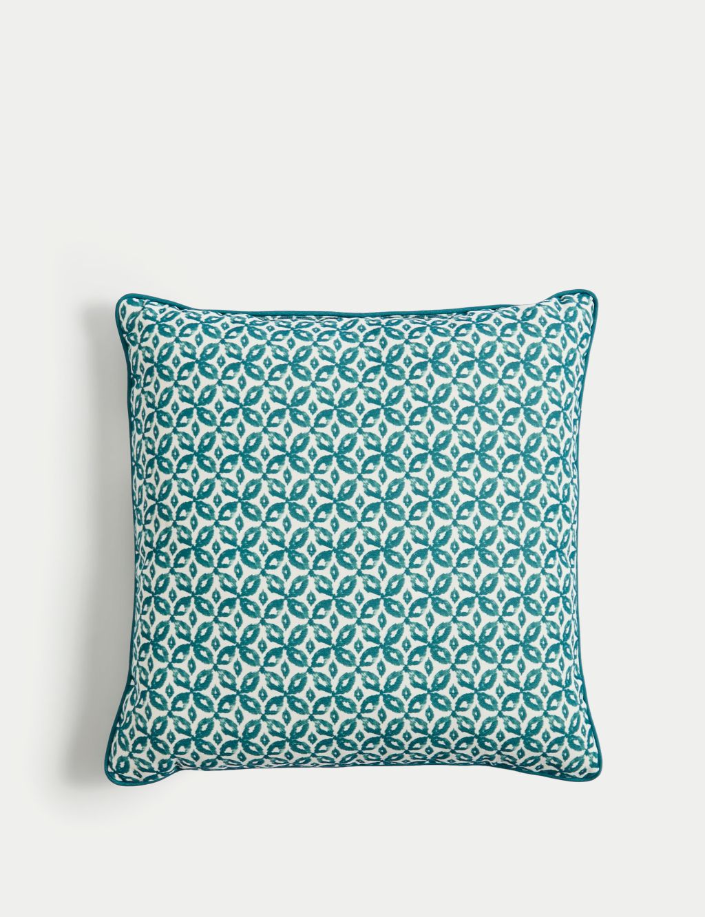 Set of 2 Geometric Outdoor Cushions 2 of 8