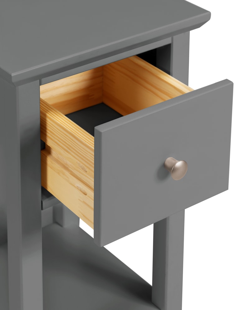 Set of 2 Hastings 1 Drawer Slim Bedside Tables M S
