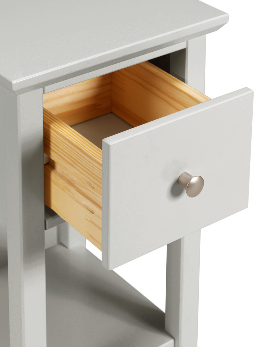 Set of 2 Hastings Grey Small Bedside Tables M&S