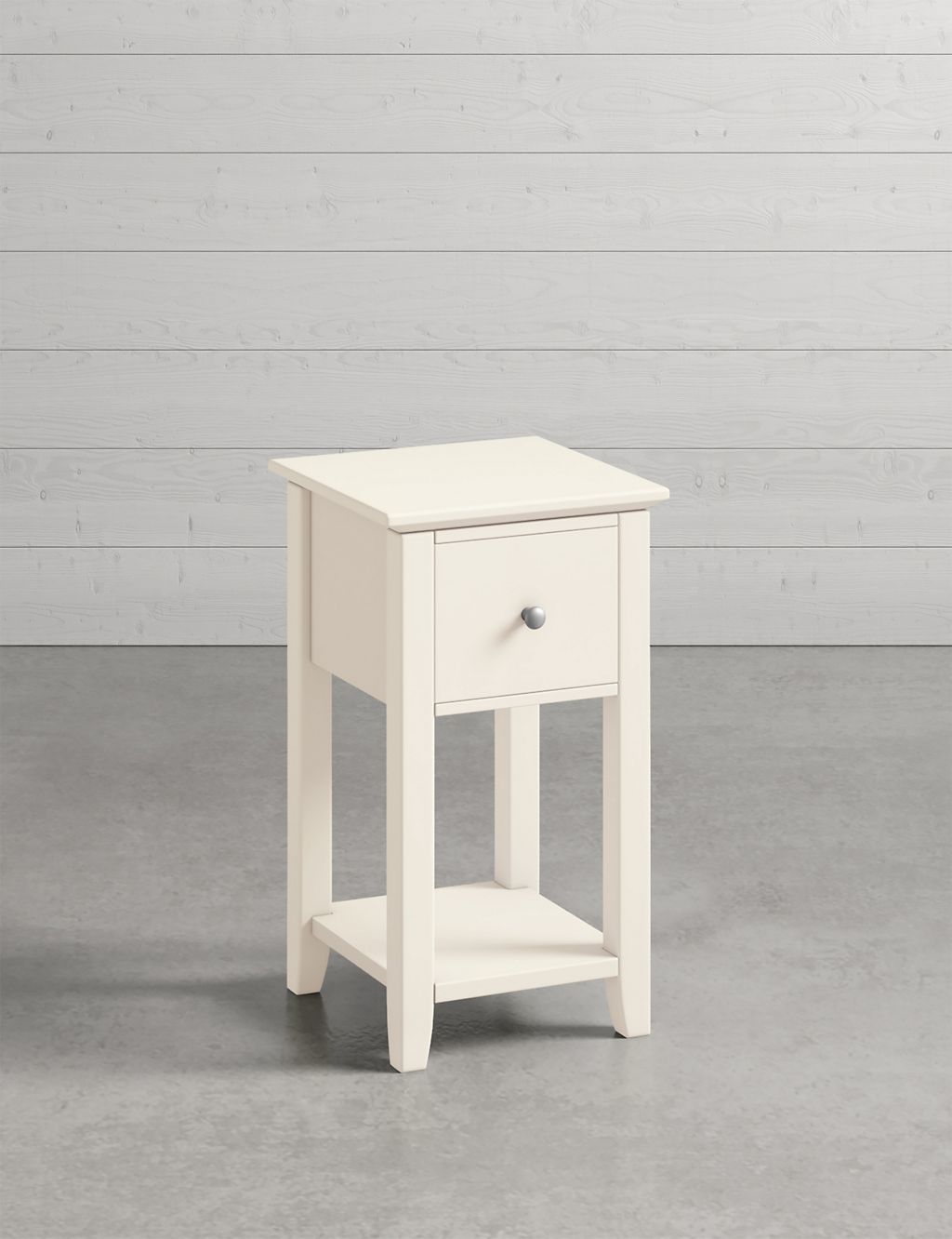 Set of 2 Hastings Ivory Small Bedside Tables 1 of 10