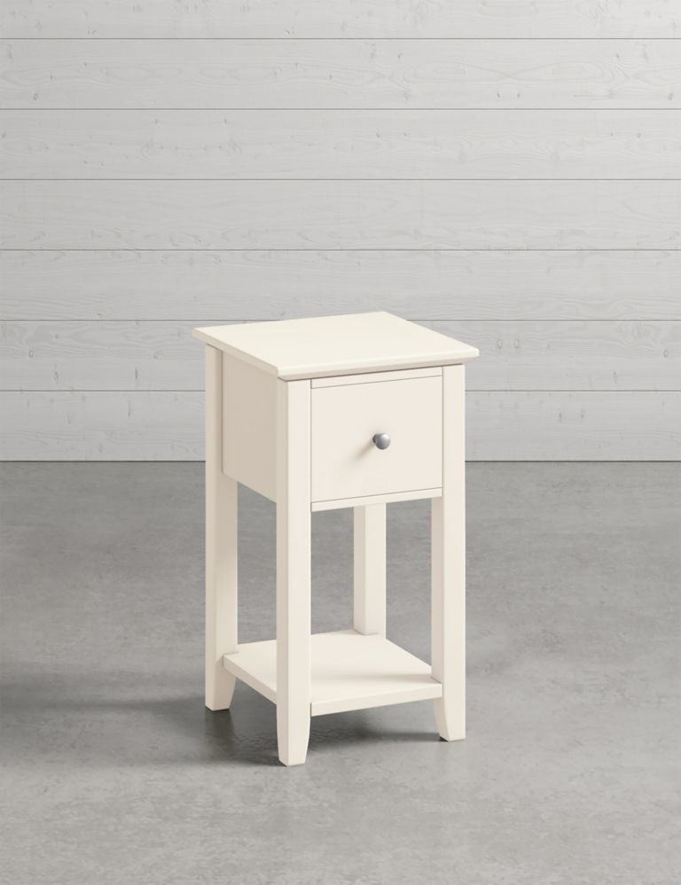 Set of 2 Hastings Ivory Small Bedside Tables 2 of 10