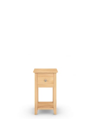 Small pine shop bedside table