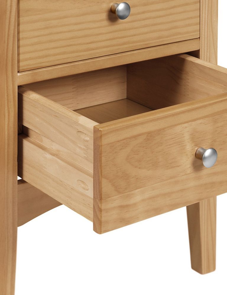 Set of 2 Hastings Light Natural Small Bedside Tables 5 of 9