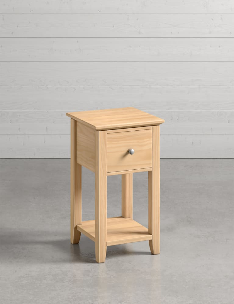 Set of 2 Hastings Light Natural Small Bedside Tables M S