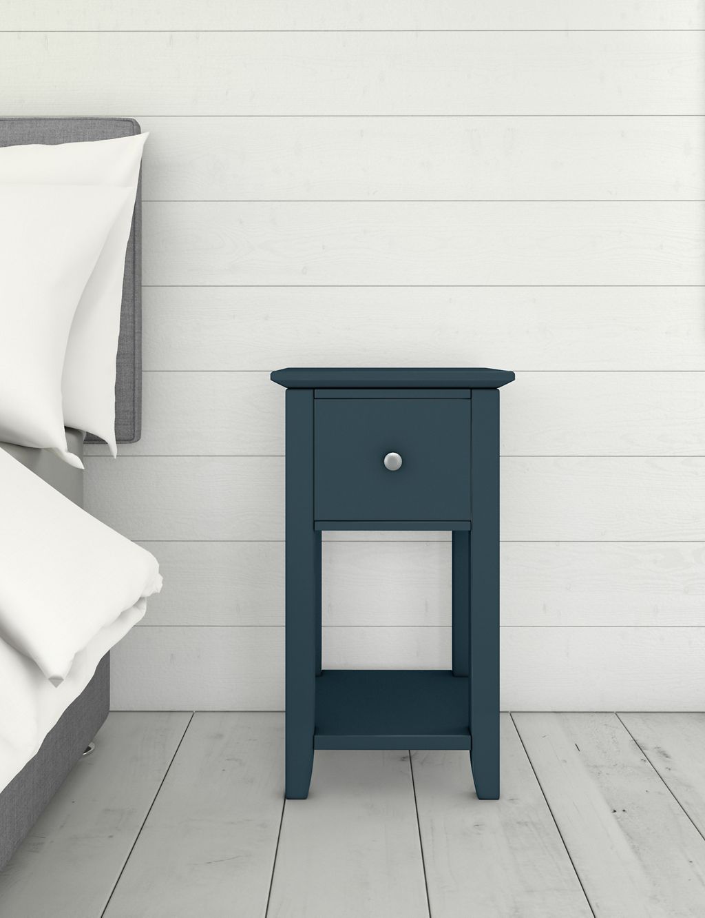 Set of 2 Hastings Mid-Blue Small Bedside Tables 3 of 6