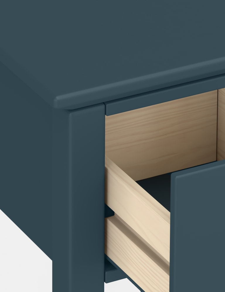 Set of 2 Hastings MidBlue Small Bedside Tables M&S