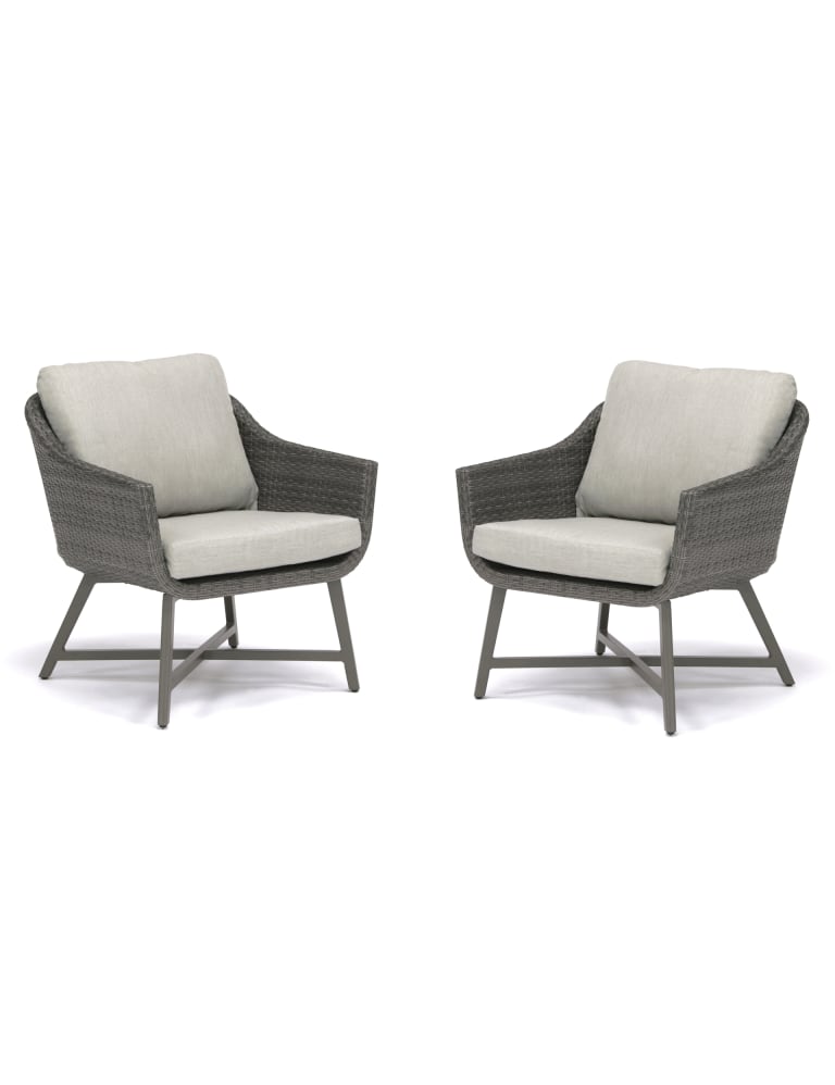 Set of 2 LaMode Lounge Armchairs 2 of 2