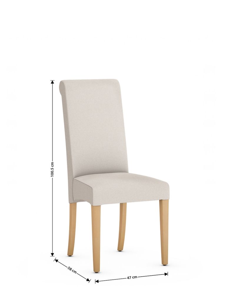 Set of 2 Leone Dining Chairs 5 of 6