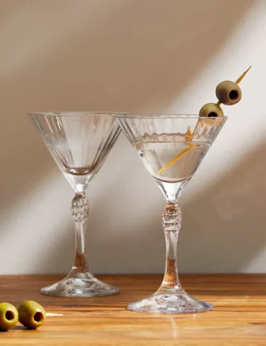 Set of 2 Martini Glasses 1 of 3