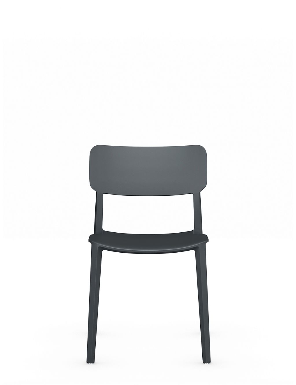 Set of 2 Modern Dining Chairs 2 of 6