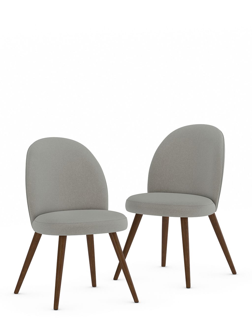 Set of 2 Nord Dining Chairs 1 of 7