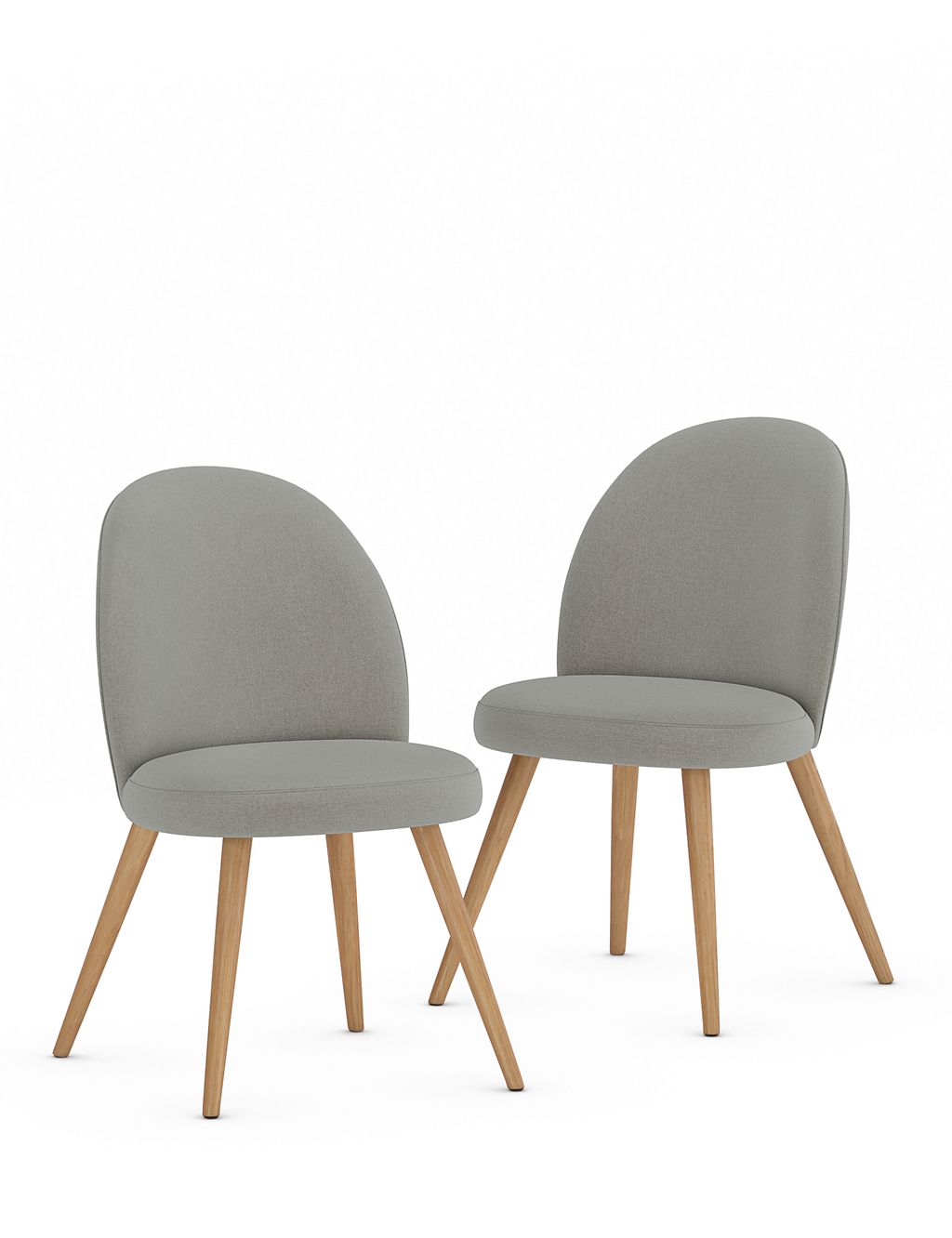 Set of 2 Nord Dining Chairs 1 of 7