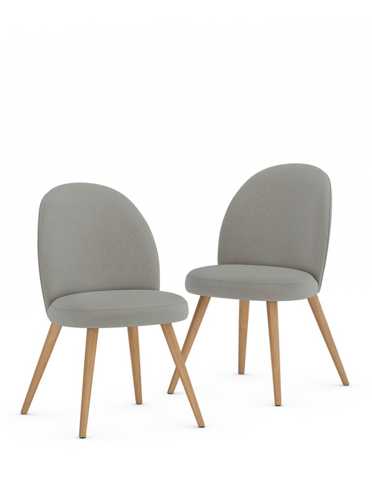 Set of 2 Nord Dining Chairs 2 of 7