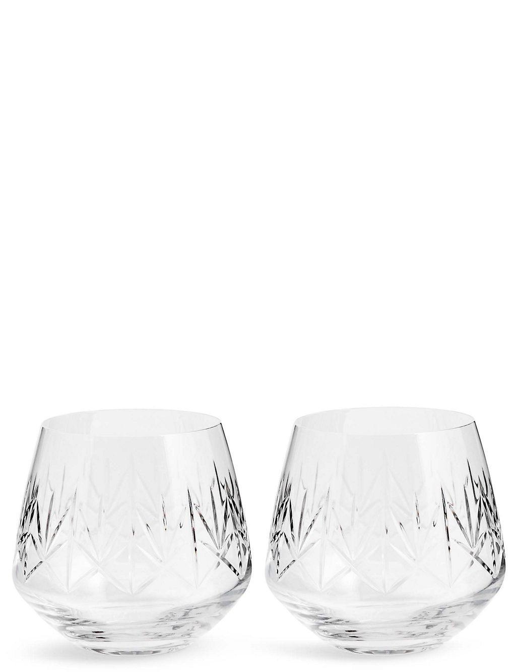 Set of 2 Nouveau Tumbler Glasses 1 of 5