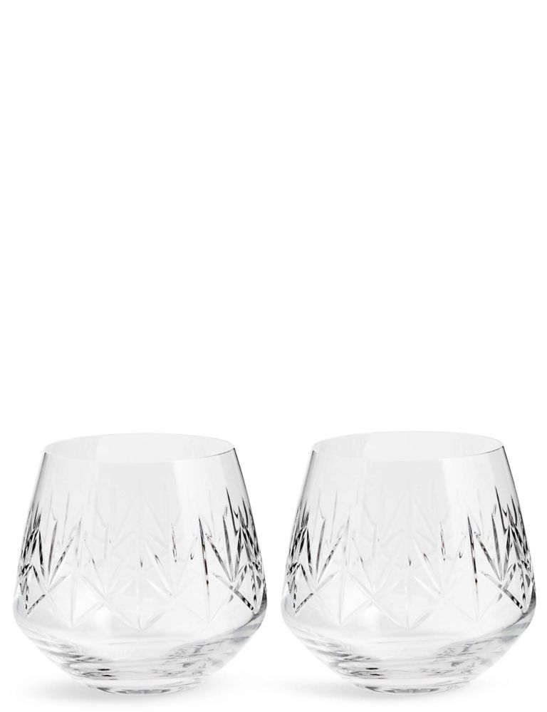 Set of 2 Nouveau Tumbler Glasses 2 of 5
