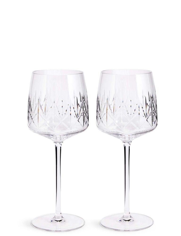 Set of 2 Nouveau Wine Glasses 2 of 5