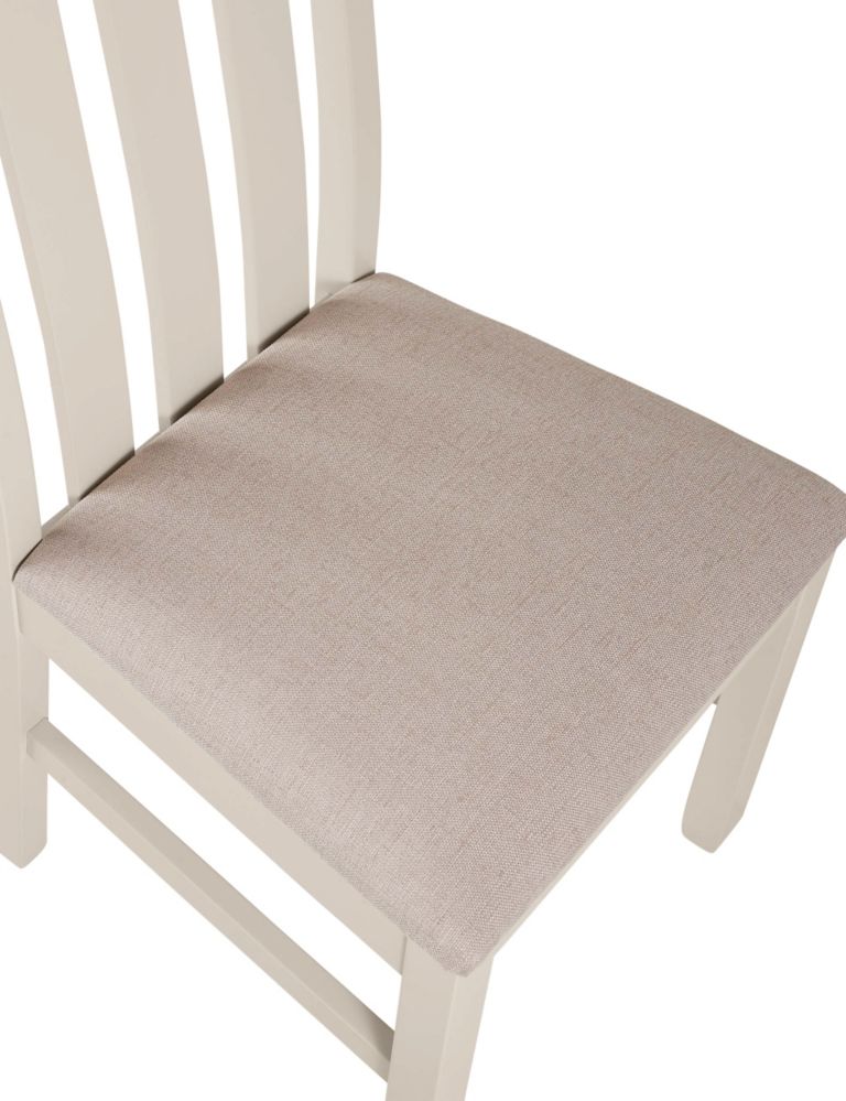 Set of 2 Padstow Fabric Seat Chairs 5 of 8