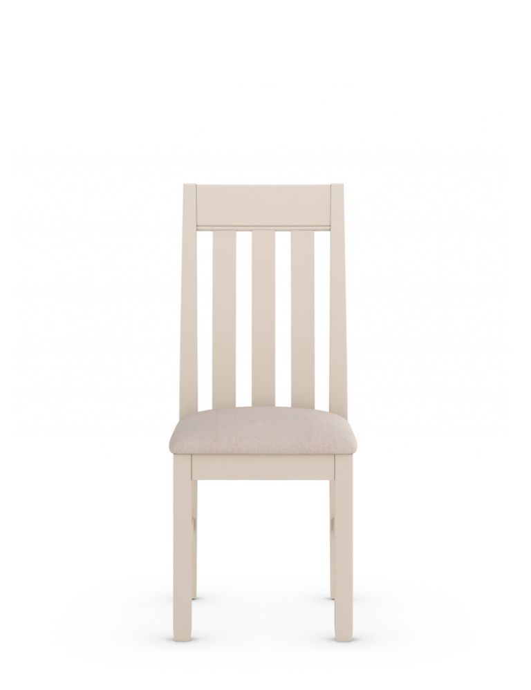 Set of 2 Padstow Putty Dining Chairs 3 of 10
