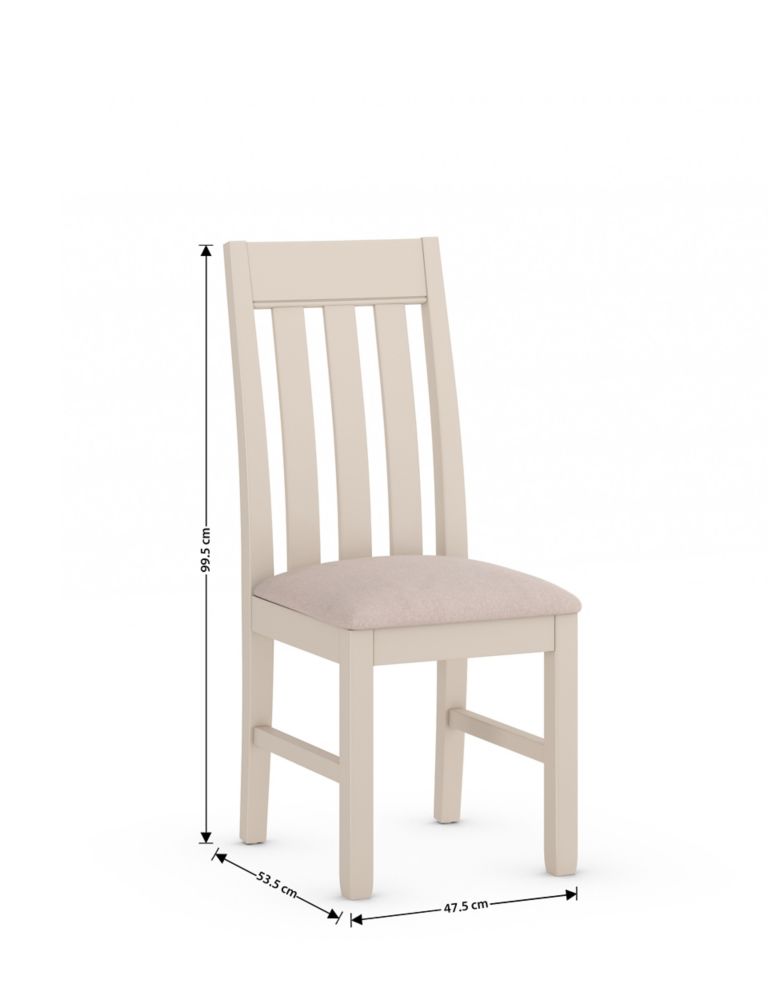 Set of 2 Padstow Putty Dining Chairs 8 of 10