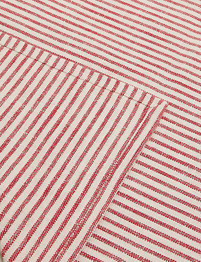 Set of 2 Pure Cotton Striped Napkins Image 2 of 3