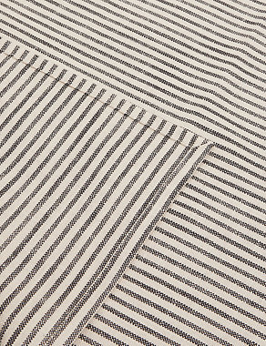 Set of 2 Pure Cotton Striped Napkins Image 2 of 3