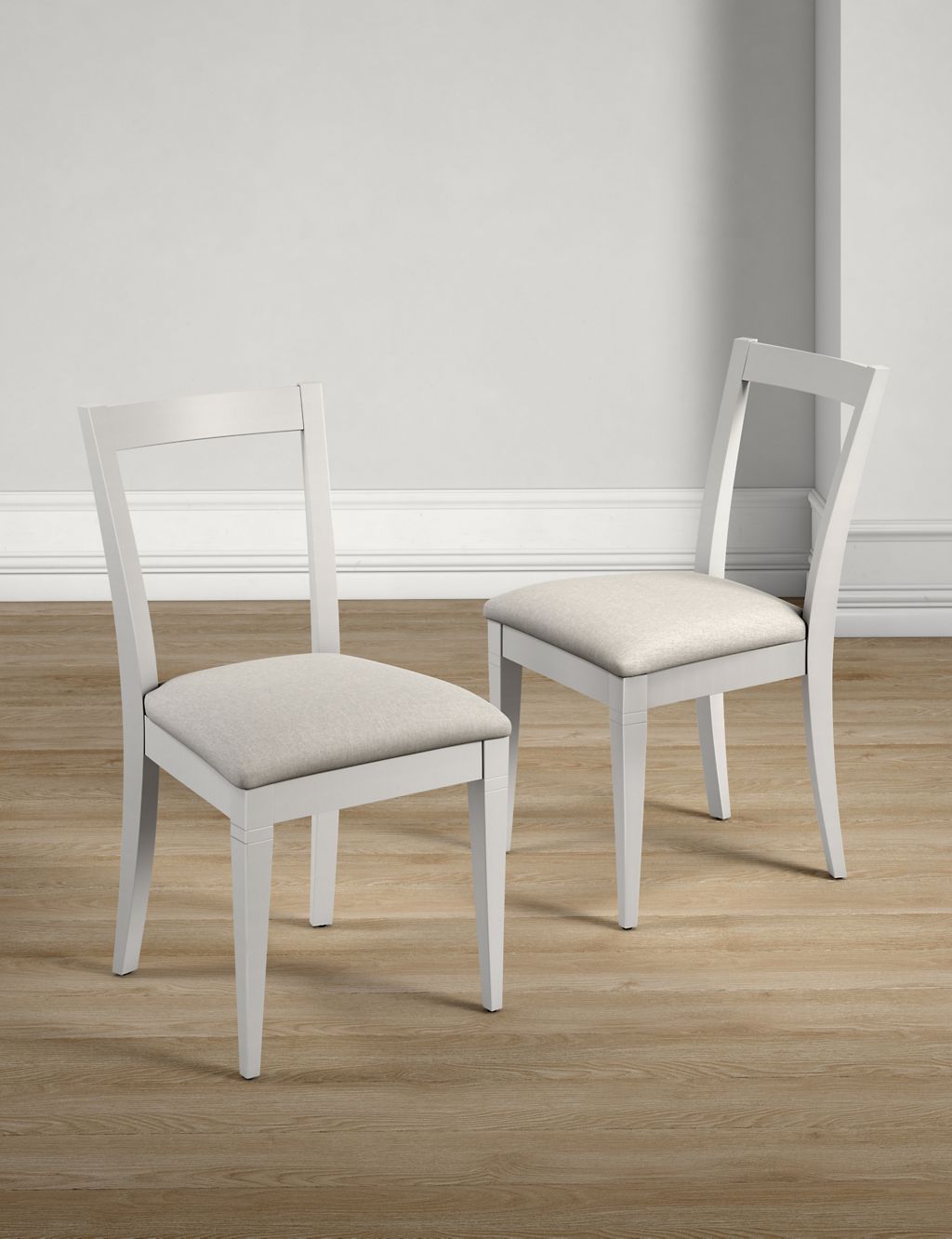 Set of 2 Sandbanks Dining Chairs 1 of 5