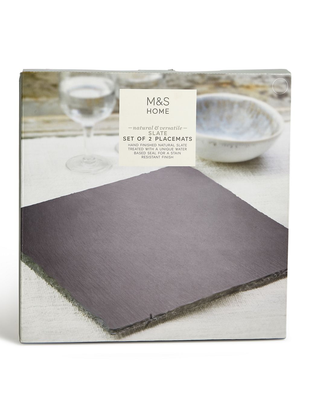 Set of 2 Slate Placemats 2 of 2