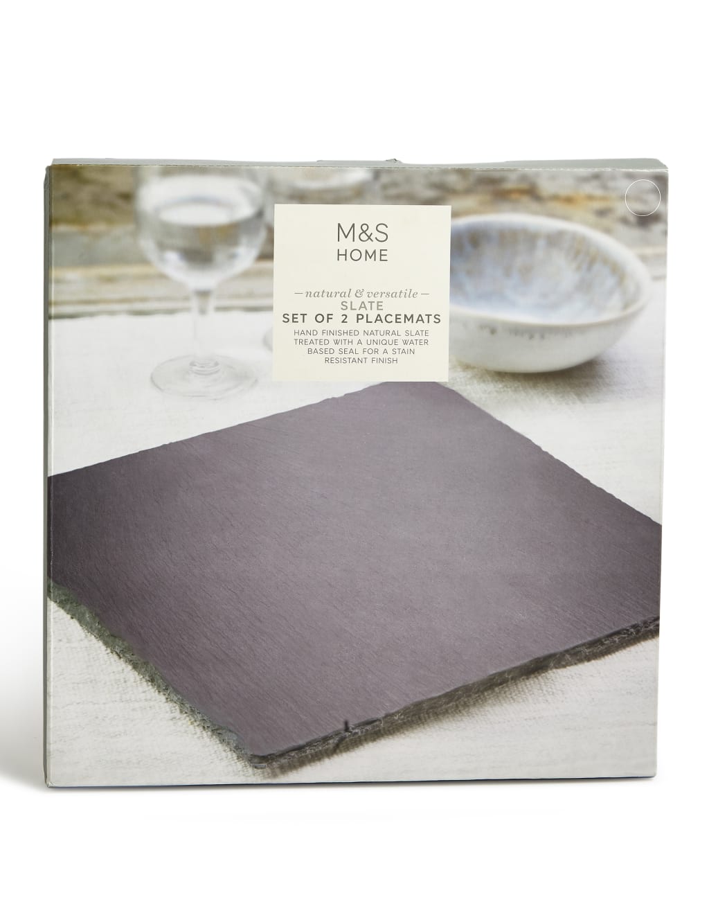Set of 2 Slate Placemats M&S