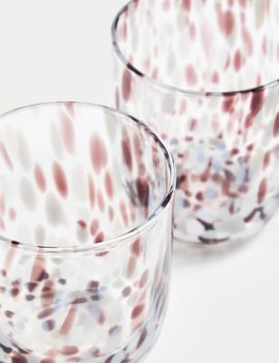 Set of 2 Speckled Tumblers Image 2 of 6