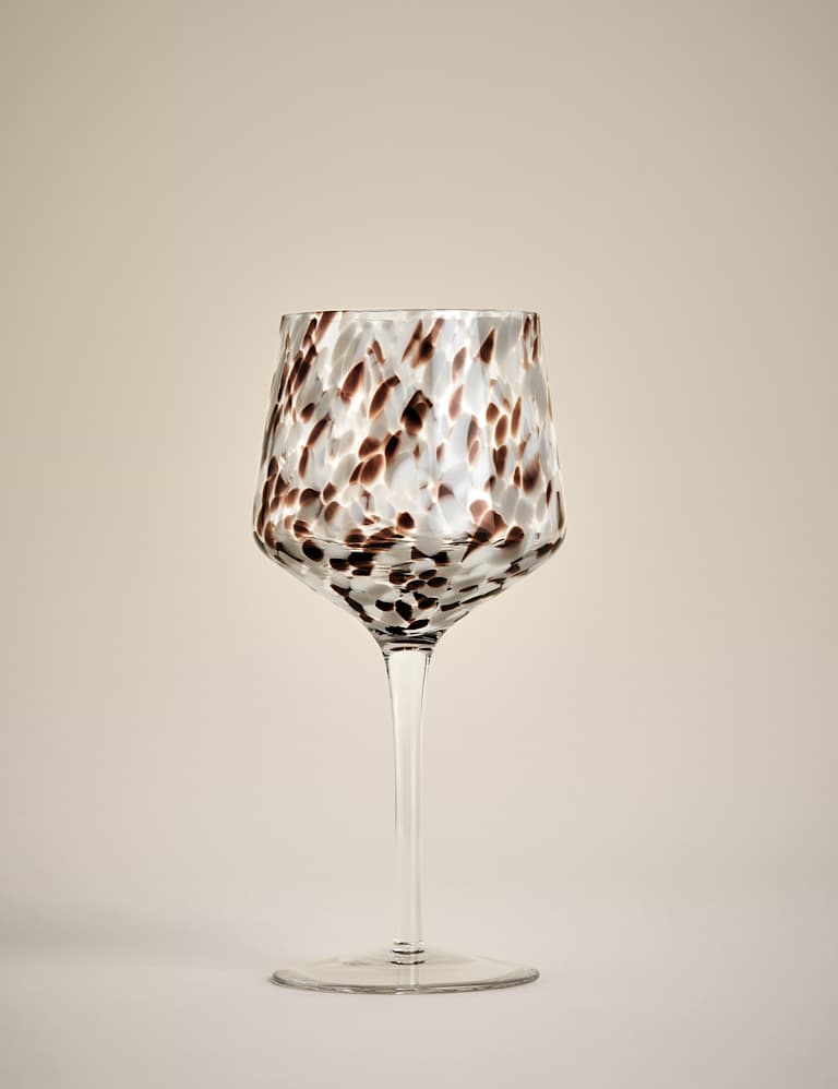 Set of 2 Speckled Wine Glasses M&S Collection M&S