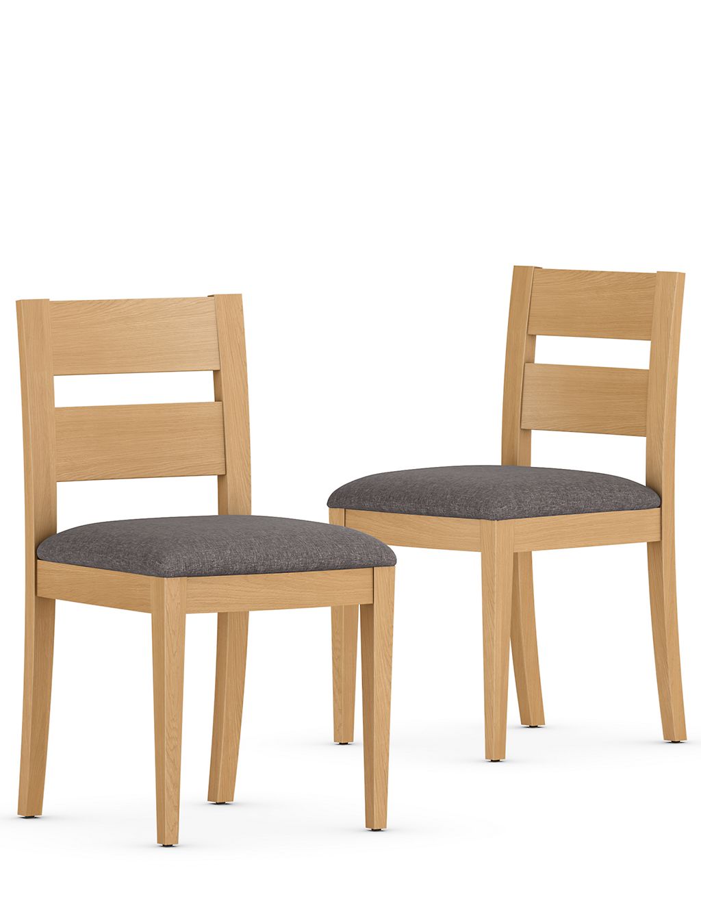 Set of 2 Stockholm Dining Chairs 1 of 9