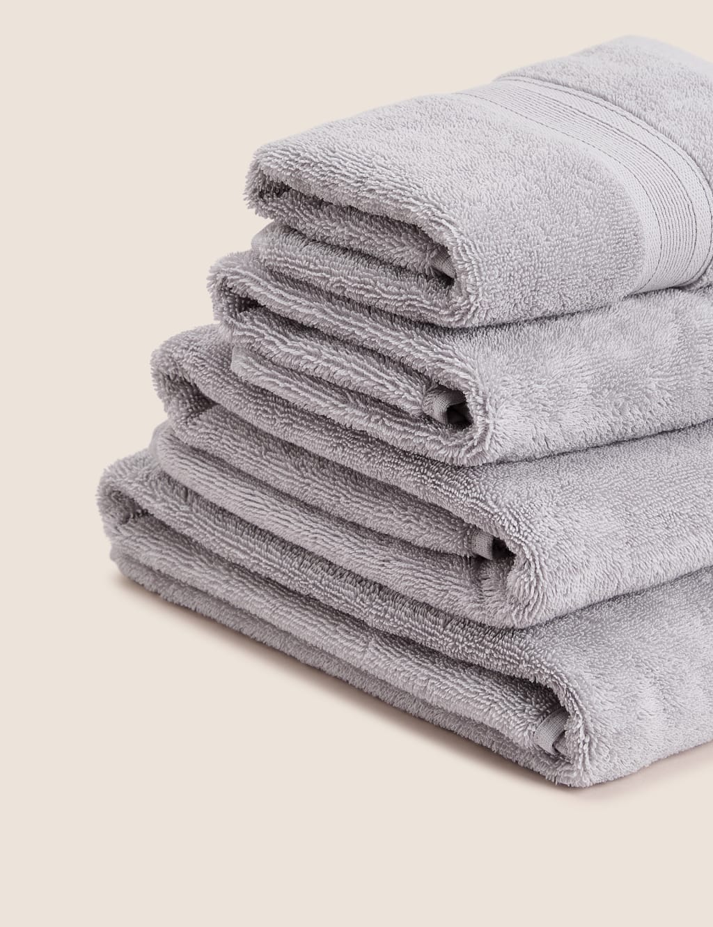 Set of 2 Super Soft Antibacterial Towels M&S Collection M&S