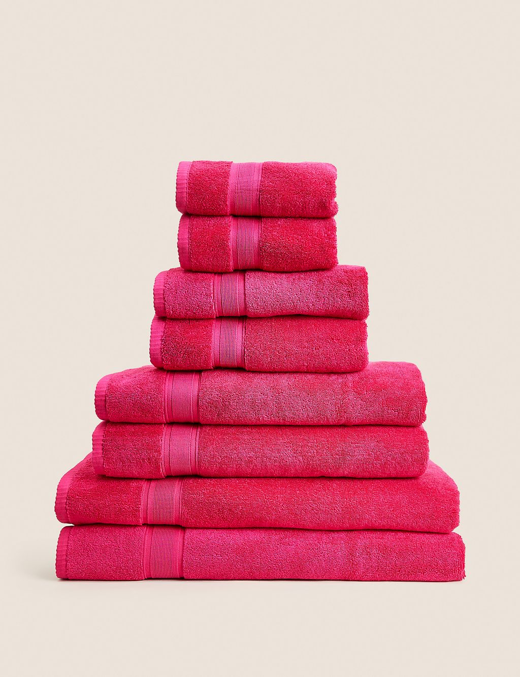 Set of 2 Super Soft Pure Cotton Towels 3 of 4
