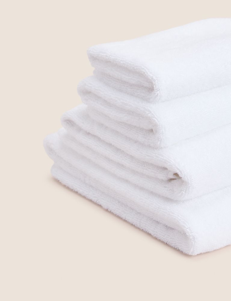 Set of 2 Super Soft Pure Cotton Towels 2 of 5